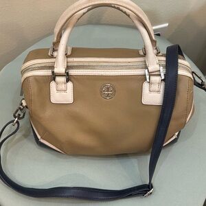 Tory Burch Leather Satchel Bag
